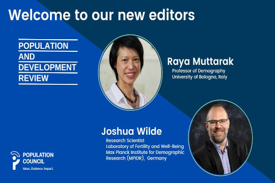 Raya Muttarak Appointed Editor of Population and Development Review